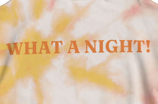 What A Night! (Orange Tie Dye) / Mamma Mia! Fan-Sweater