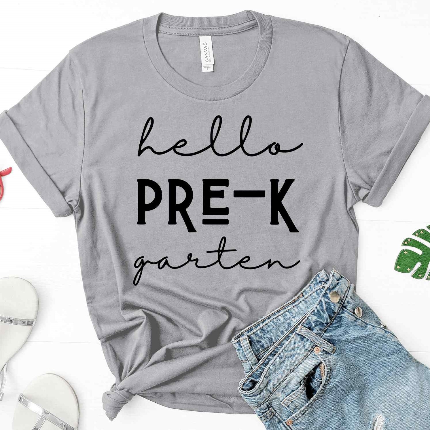 Hello Pre-K Garten T-Shirt