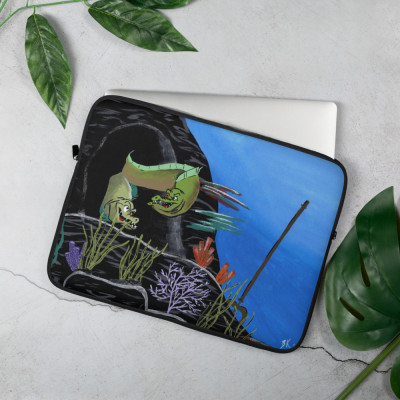 Guardians painting Laptop Sleeve