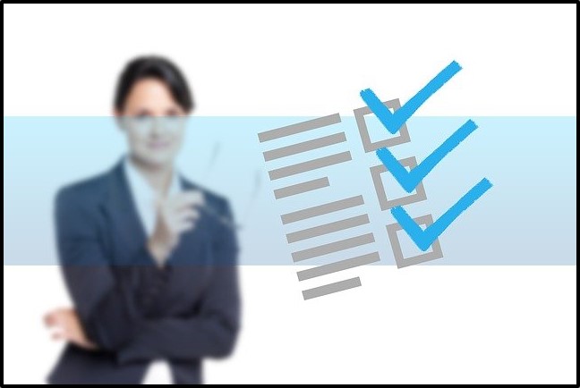 3.)  Audit Check List