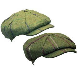 Margate Tweed Bakerboy Flat Cap