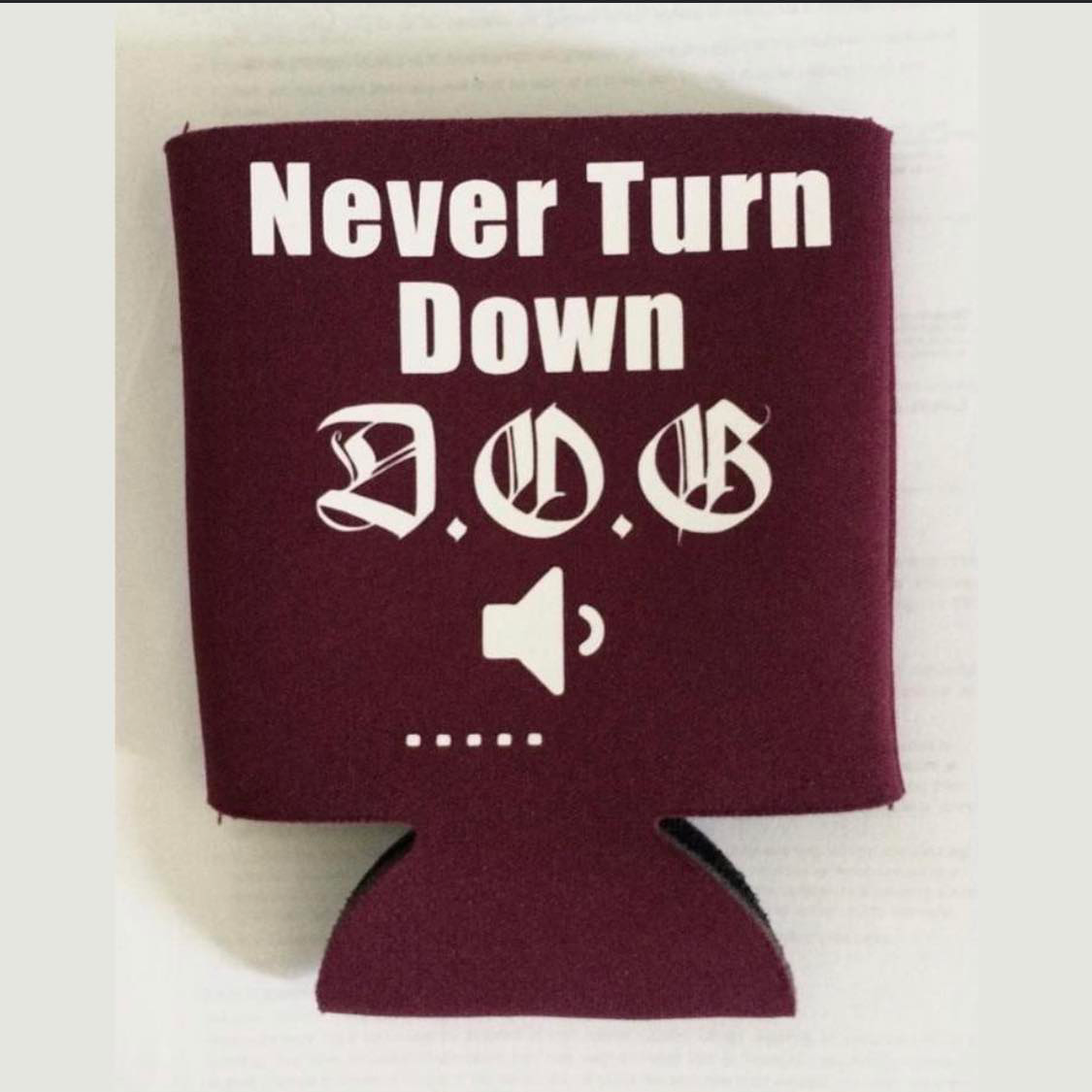 Womens (Burgundy) Koozie
