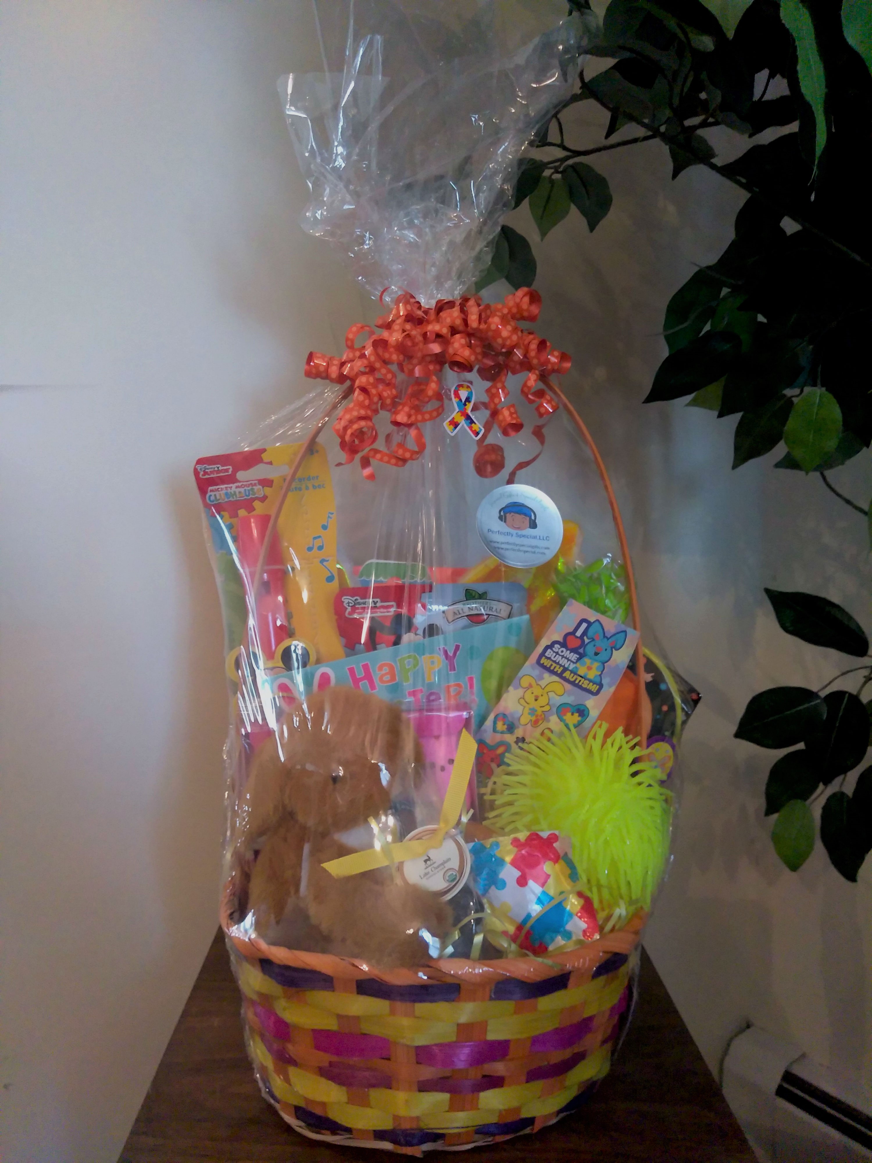Gluten Free/Dairy Free Easter Basket-Orange